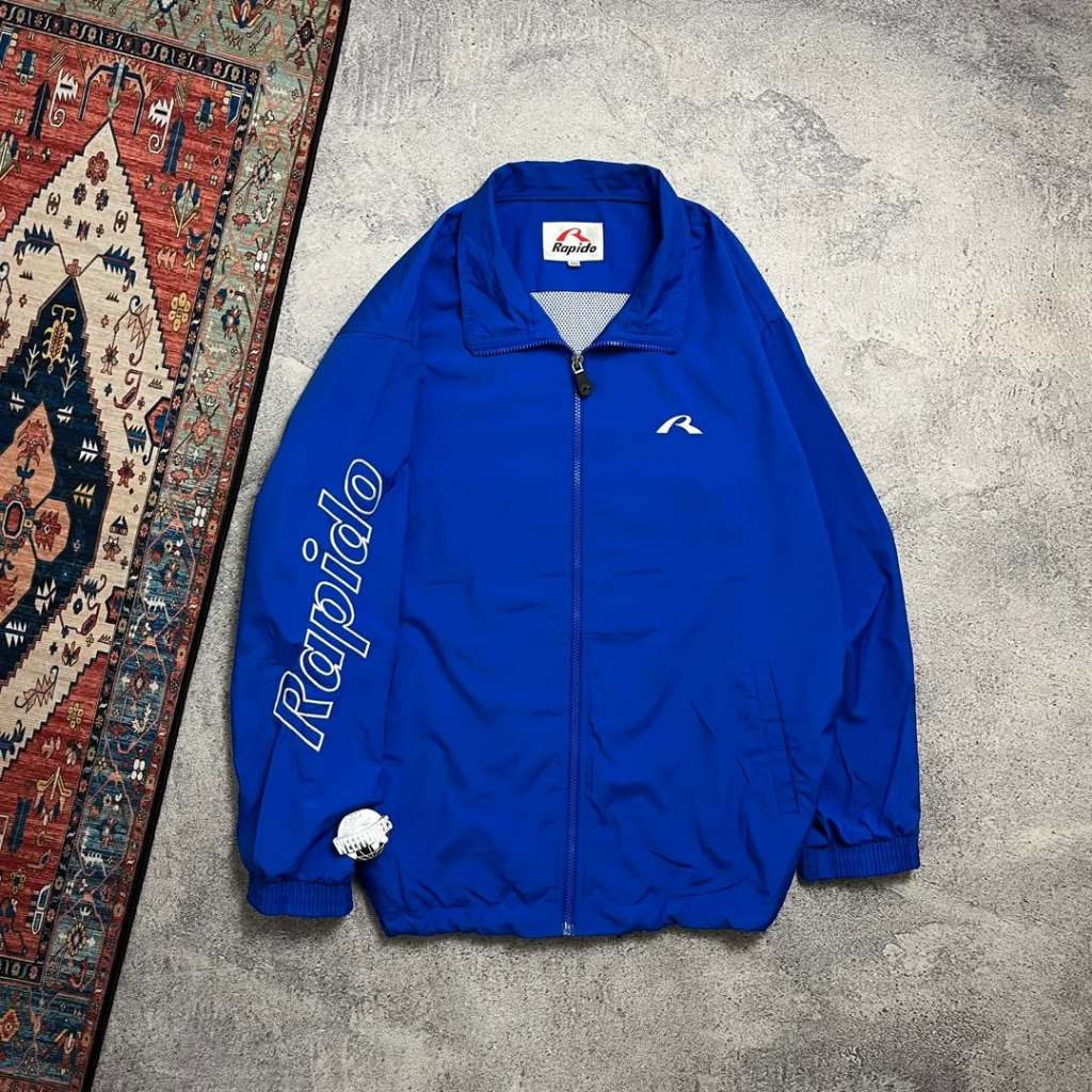 Vtg Rapido Spell-Out Windbreaker JKT6219