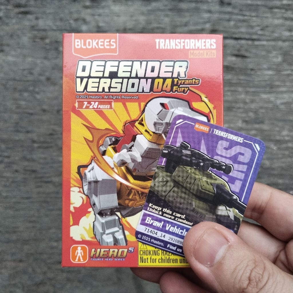 Blokees Buluke Transformers Galaxy Defender Version 04 Brawl Vehicle Combiner Bruticus Part