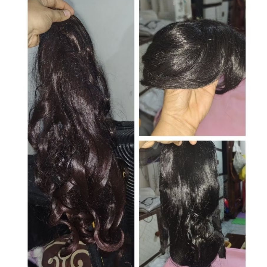 PL Hairclip pony, ikal rambut palsu wanita