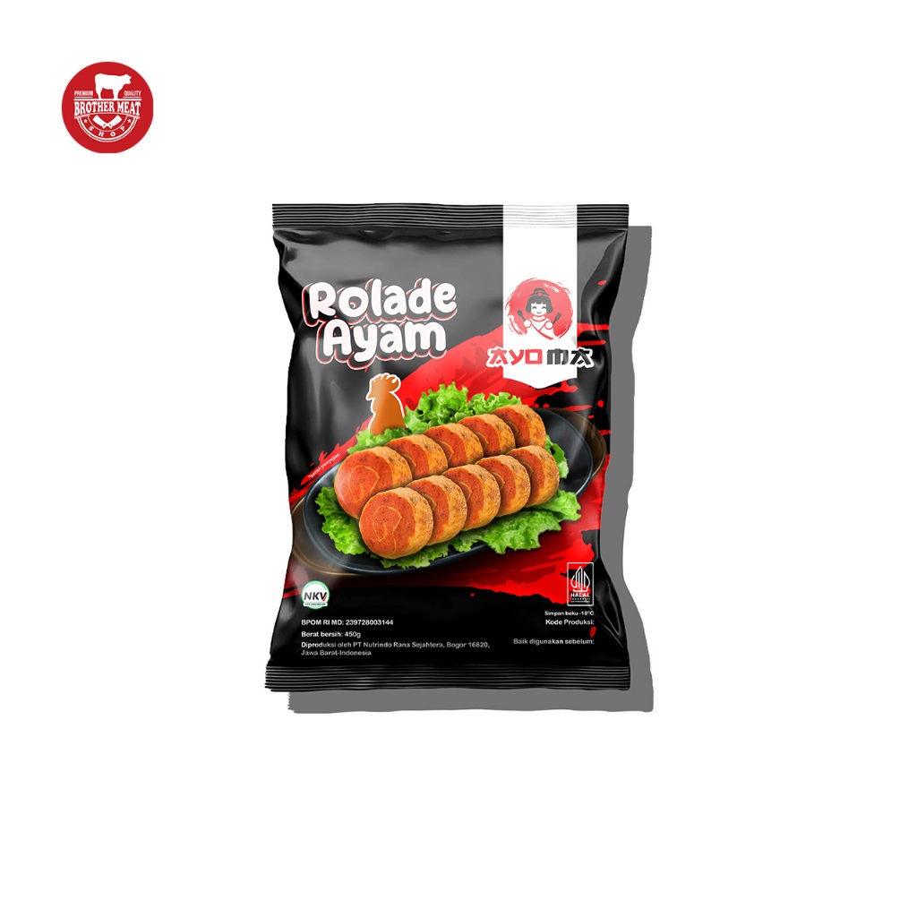 AYOMA Rollade Ayam / Chicken Rollade - Brothermeatshop