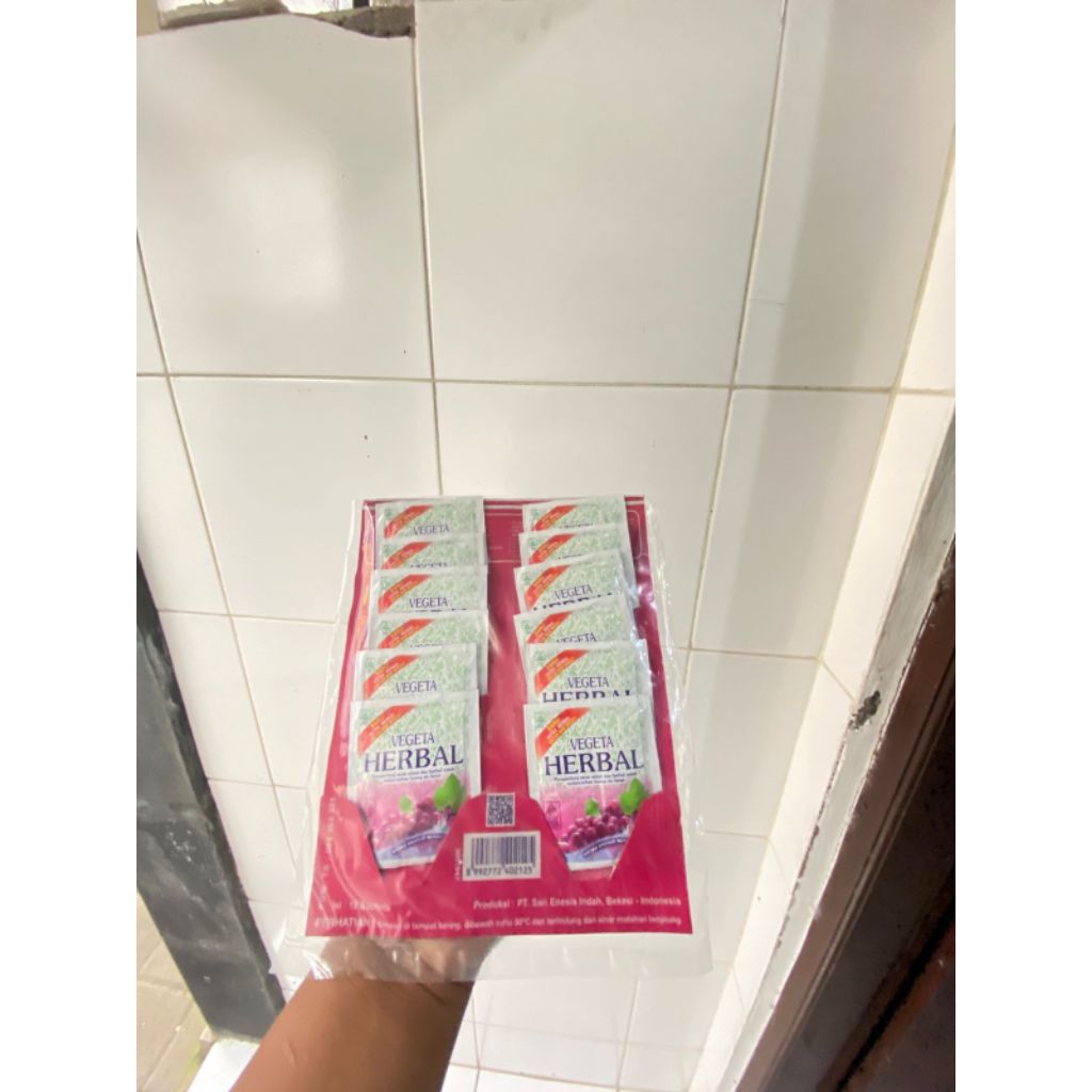 VEGETA HERBAL VEGETA SASET VEGETA ISI 12 PCK