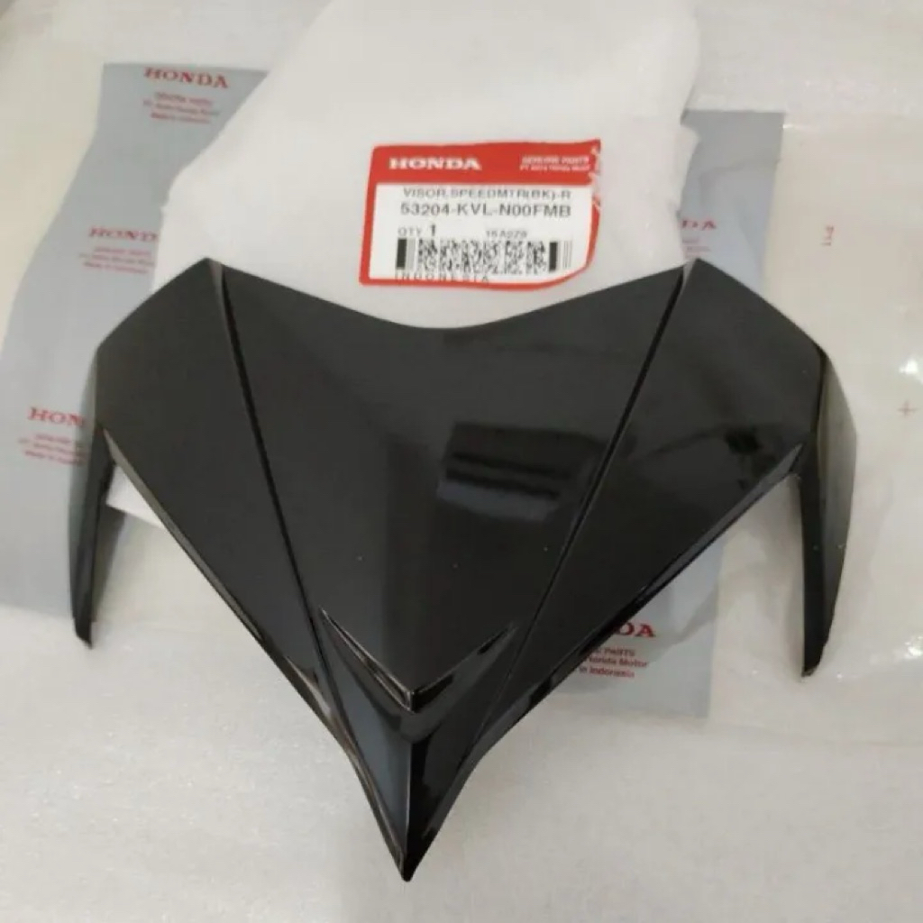 VISOR BATOK LAMPU DEPAN SUPRA X 125 BATMAN ORI AHM 53204-KVL-N00FMB