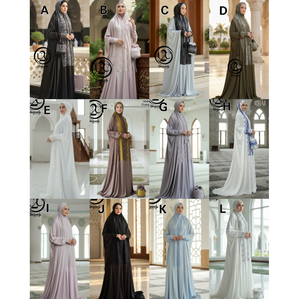 MUKENA RUQOYYAH PREMIUM BY U2C