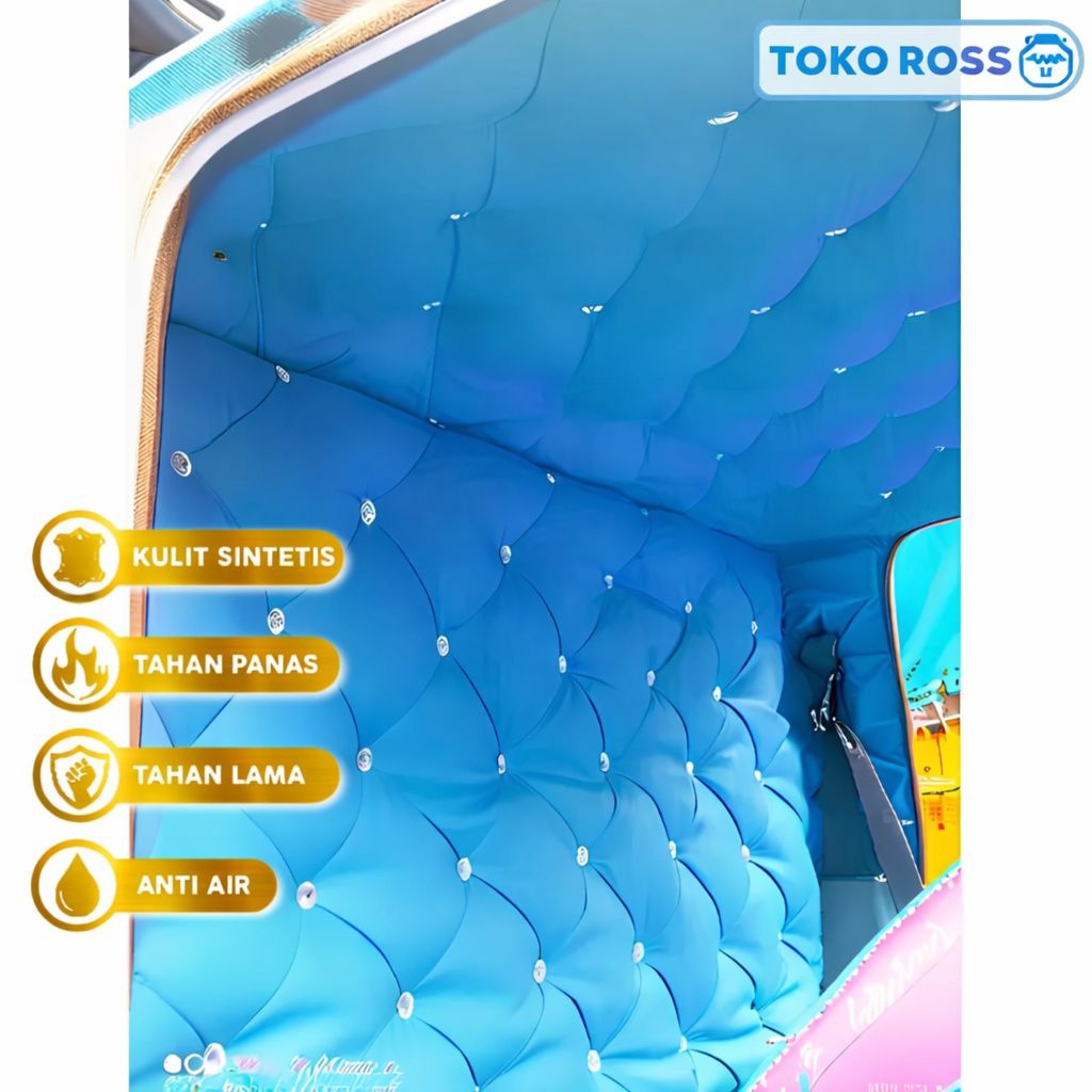 Alas Plafon & Kabin Variasi Sofa Untuk Mobil Truk Canter, Elf, Hino.