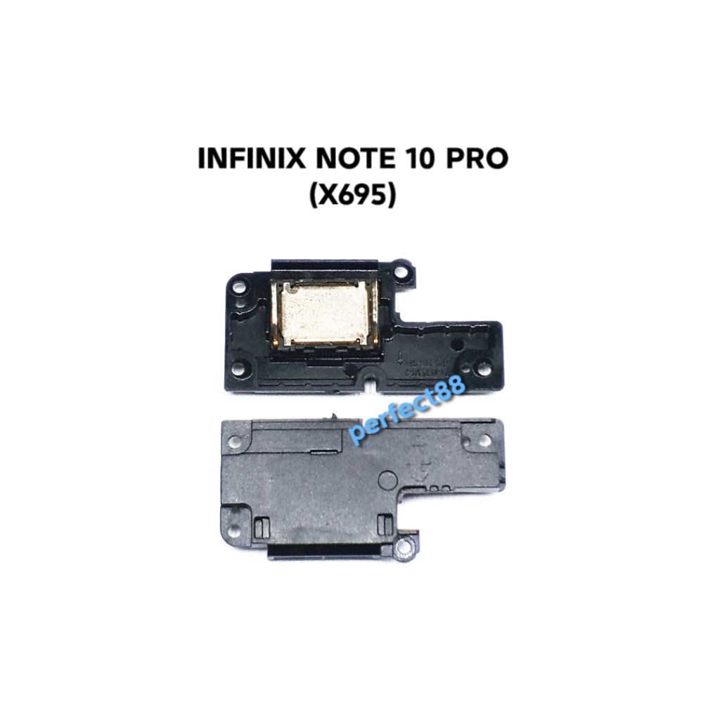 BUZER SPEAKER INFINIX NOTE 10 PRO - NOTE 10PRO - X695  BUZZER - SPEAKER DERING - LOUDSPEAKER