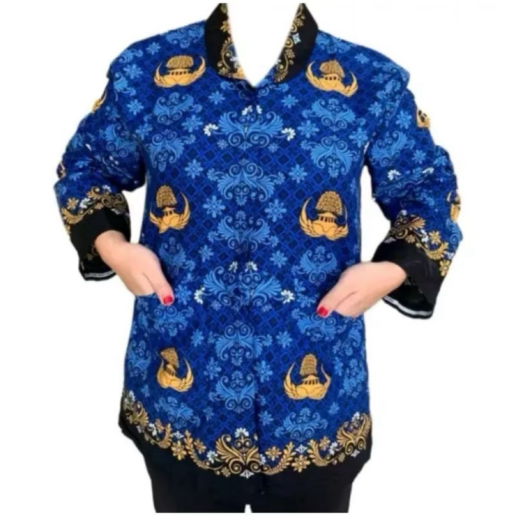 batik korpri WANITA katun halus