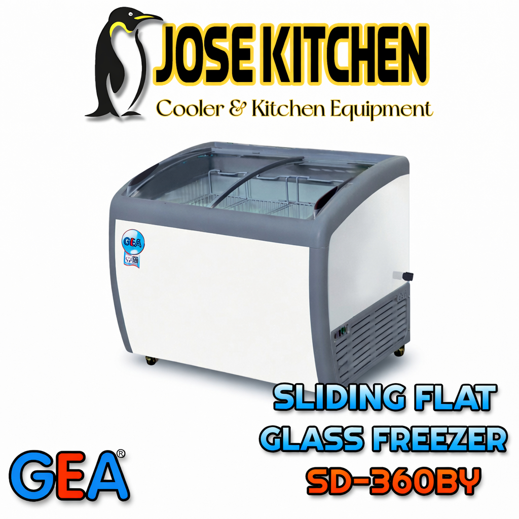 GEA SLIDING CURVE GLASS FREEZER SD-360BY / SD360BY / SD 360BY