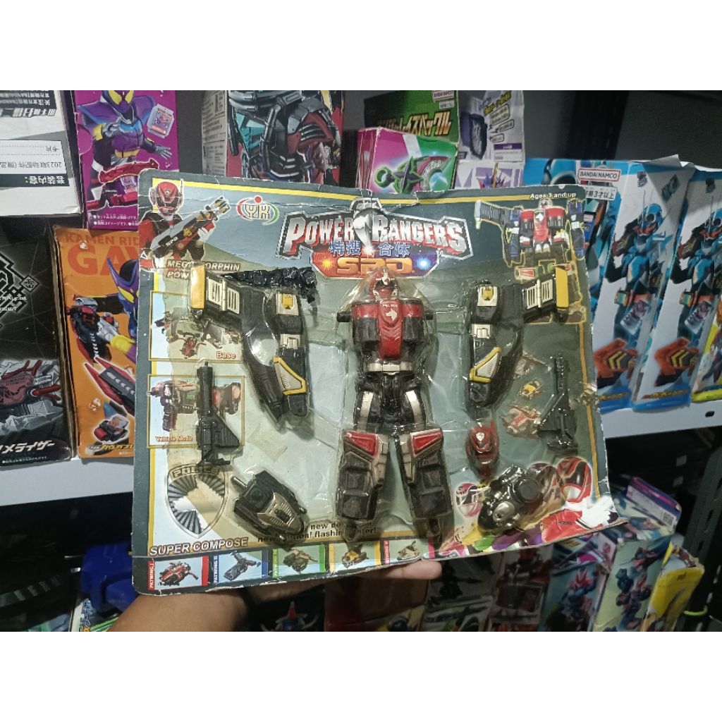 DX REPLIKA DEKARENGER S.P.D DELTA MEGAZORD - POWER RANGERS SPD