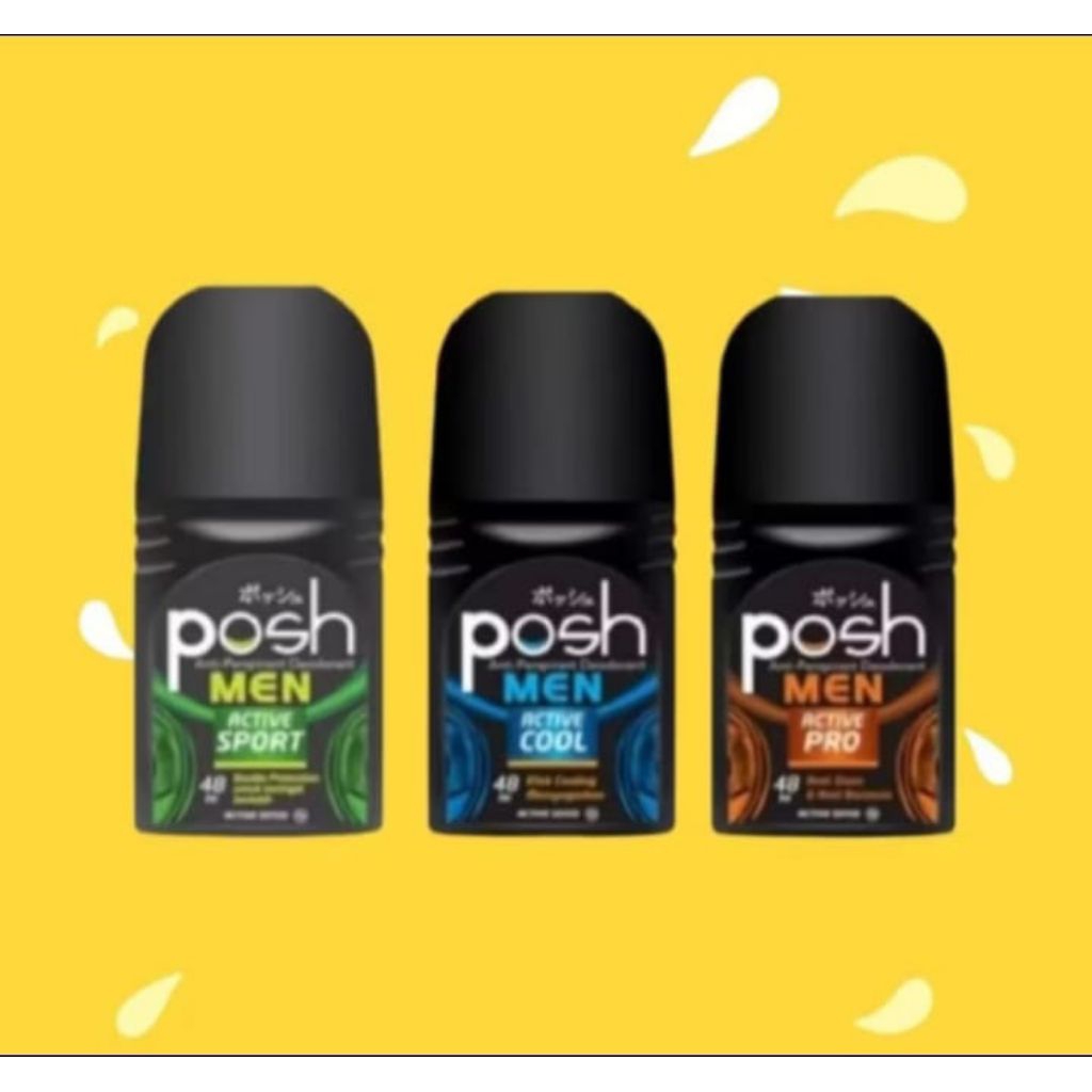POSH MEN DEODORANT ACTIVE SPORT | ACTIVE COOL |
ACTIVE PRO NETTO 50 ML