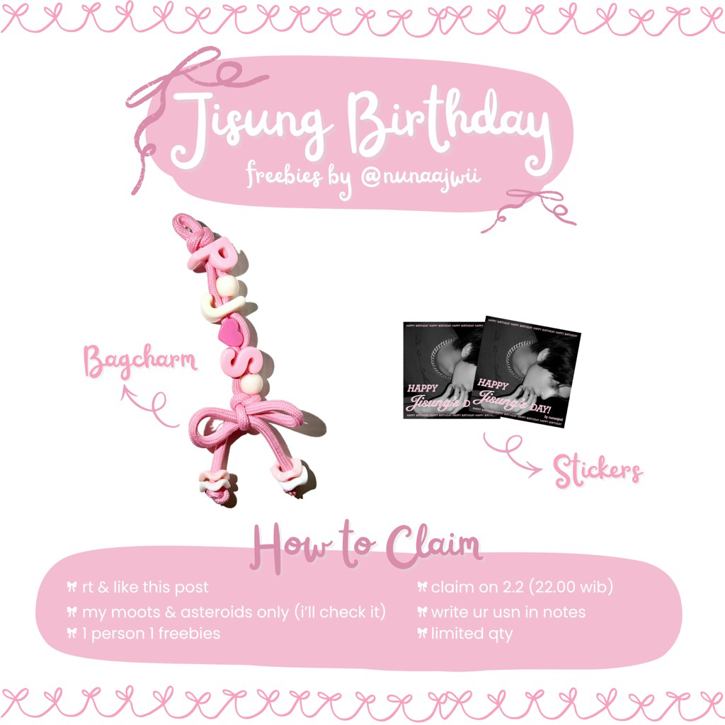 SPECIAL JISUNG BIRTHDAY FREEBIES by nunaajwii