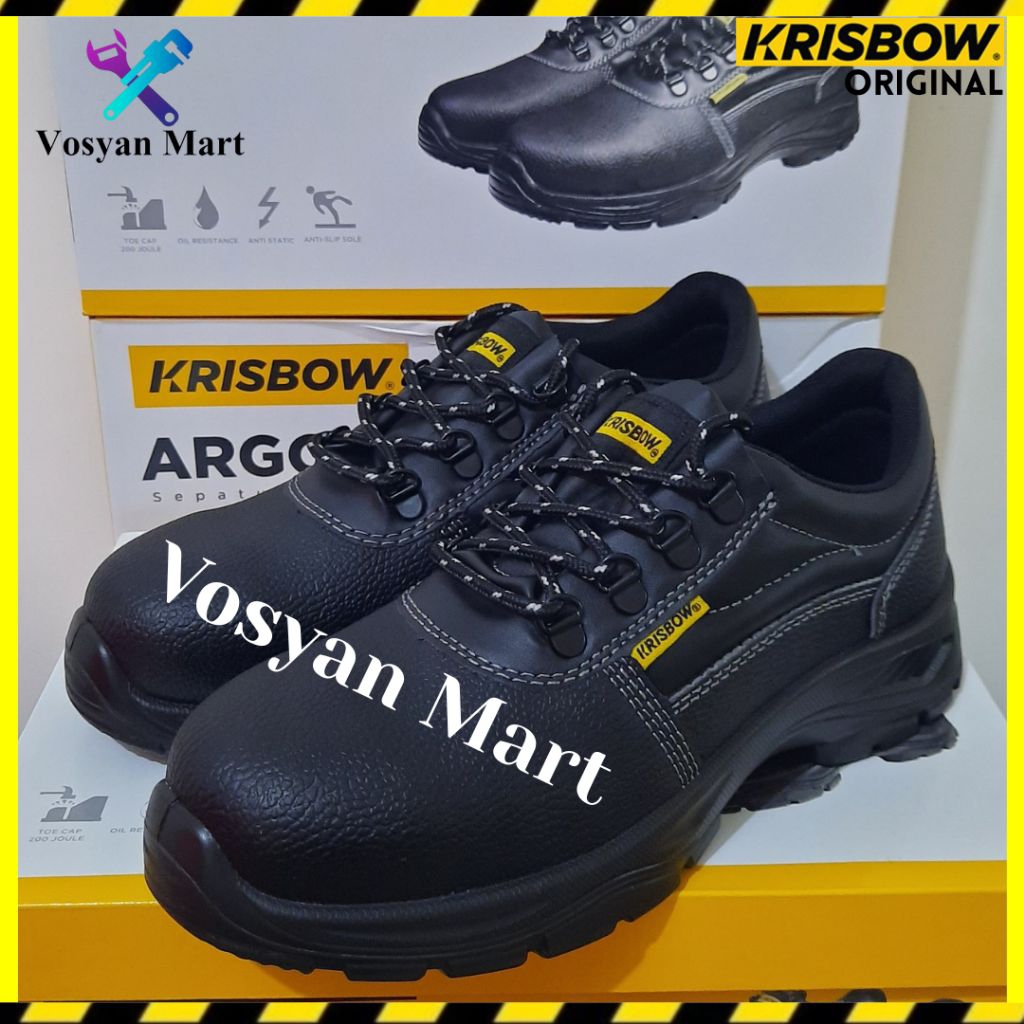 Sepatu Safety Krisbow ARGON 4" || Safety Shoes Krisbow ARGON 4" || Krisbow Sepatu Safety ARGON 4"