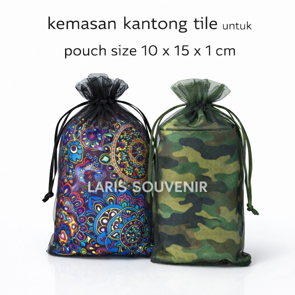 kantong tile kemasan souvenir pouch