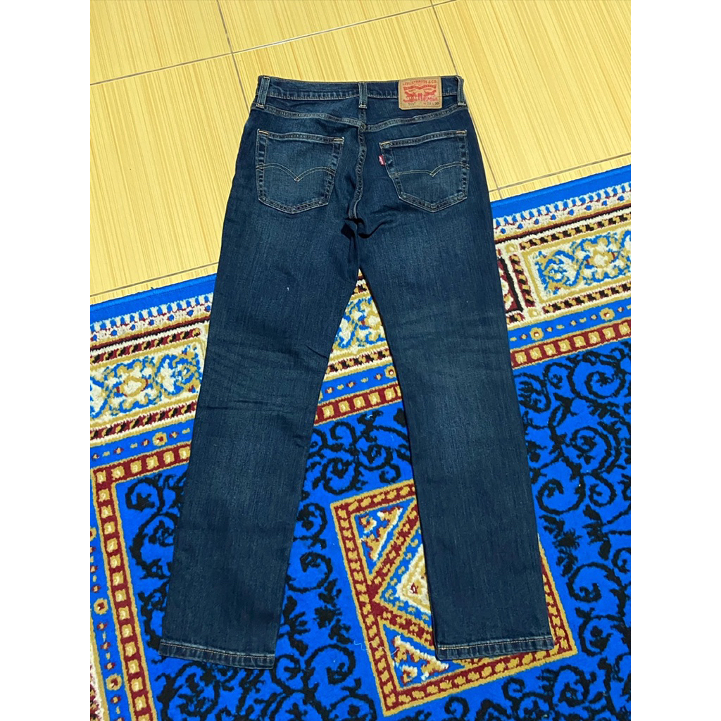 Celana Jeans Levis 511 Blue Black Color - size 31