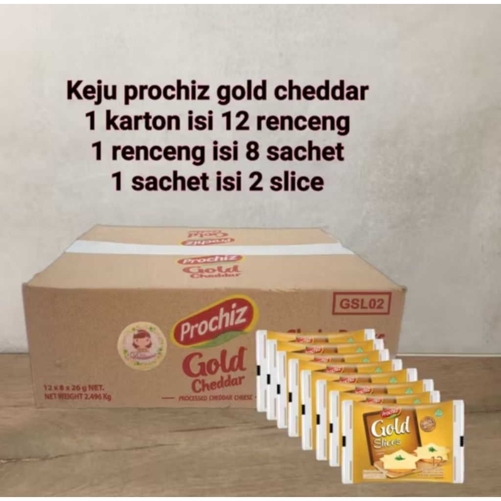 keju Prochiz slice 2 dan slice 12 kartonan
