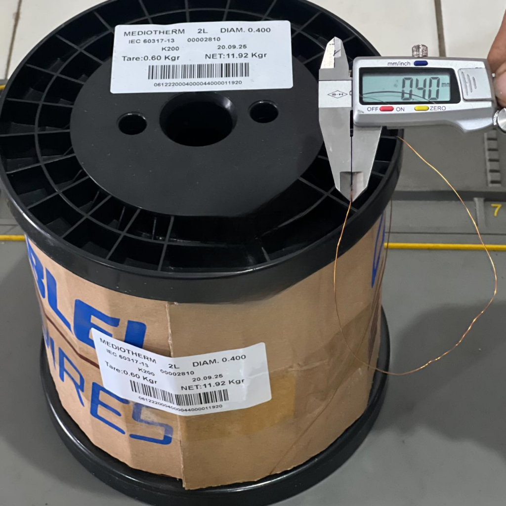 HELLENIC 0.40 Kawat Email/Enamel/Tembaga 0,40 Kawat Gulungan DINAMO, TRAFO, TRANSFORMATOR SPOOL 0.40