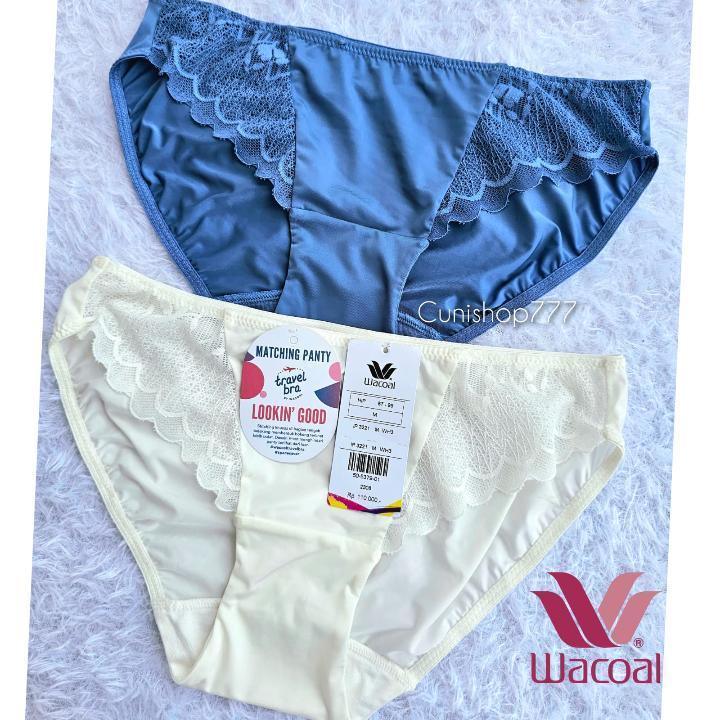 WACOAL MOOD TRAVEL PANTY MINI IP 3221 SIZE M CELANA DALAM CD RENDA LACE IP3221