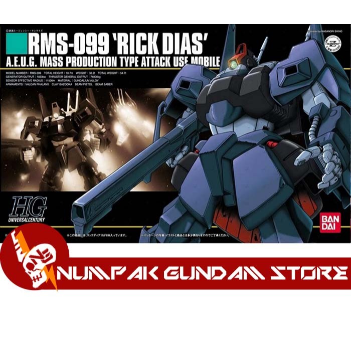 RMS-099 Rick Dias HG 1/144 Bandai