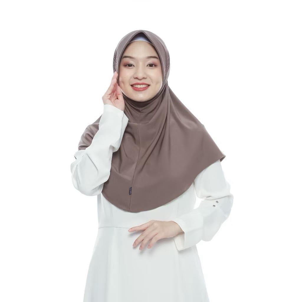 BERGO HAMIDAH (ORI) BERGO HAMIDAH SIZE M / HIJAB SPORT MENUTUP DADA / HIJAB INSTAN BERGO HAMIDAH
