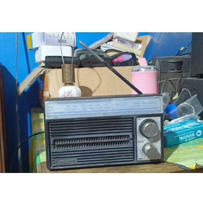 radio panasonic rf 5250 bekas normal antik jadul vintage