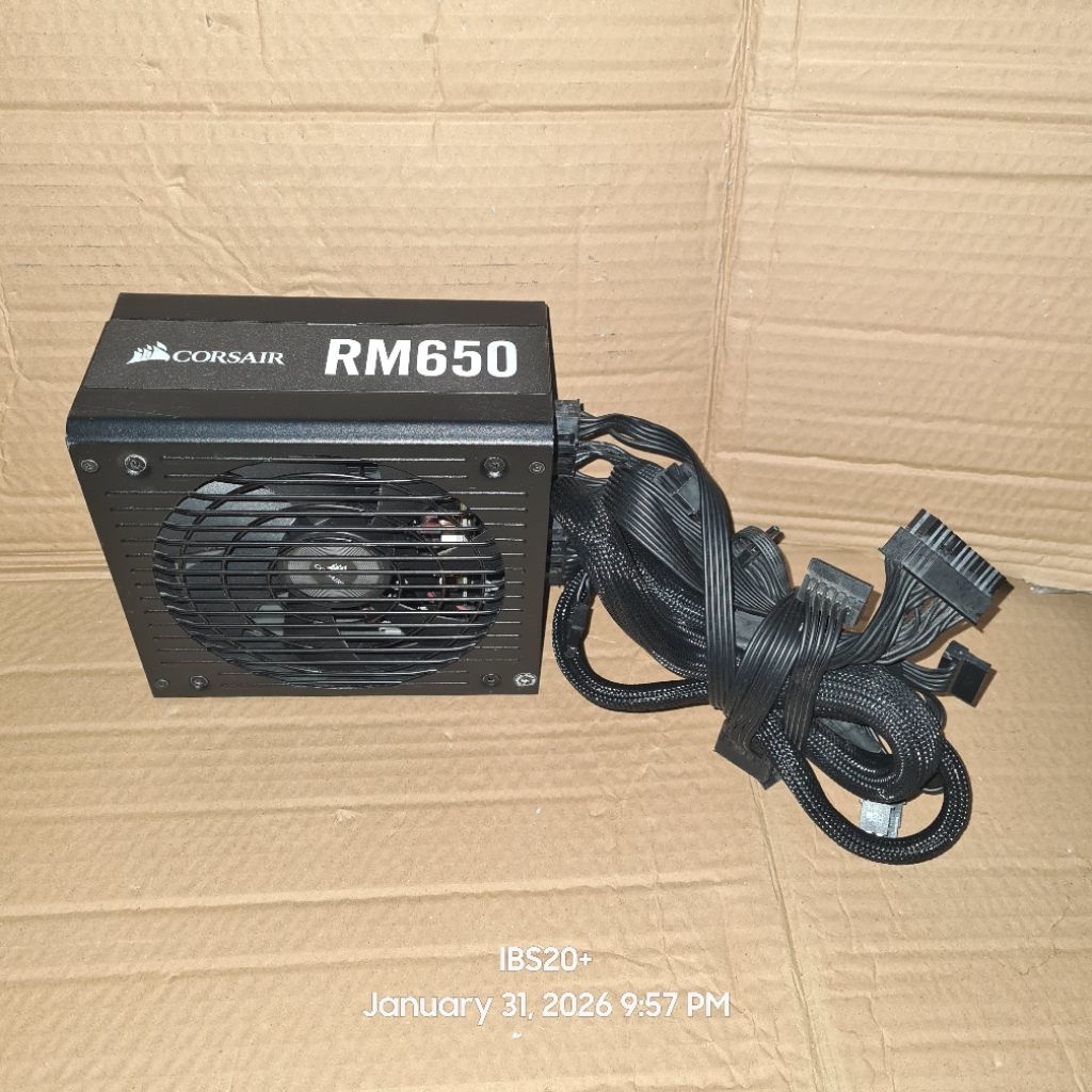 PSU 650W 80+ CORSAIR RM650 80+ GOLD FULL MODULAR