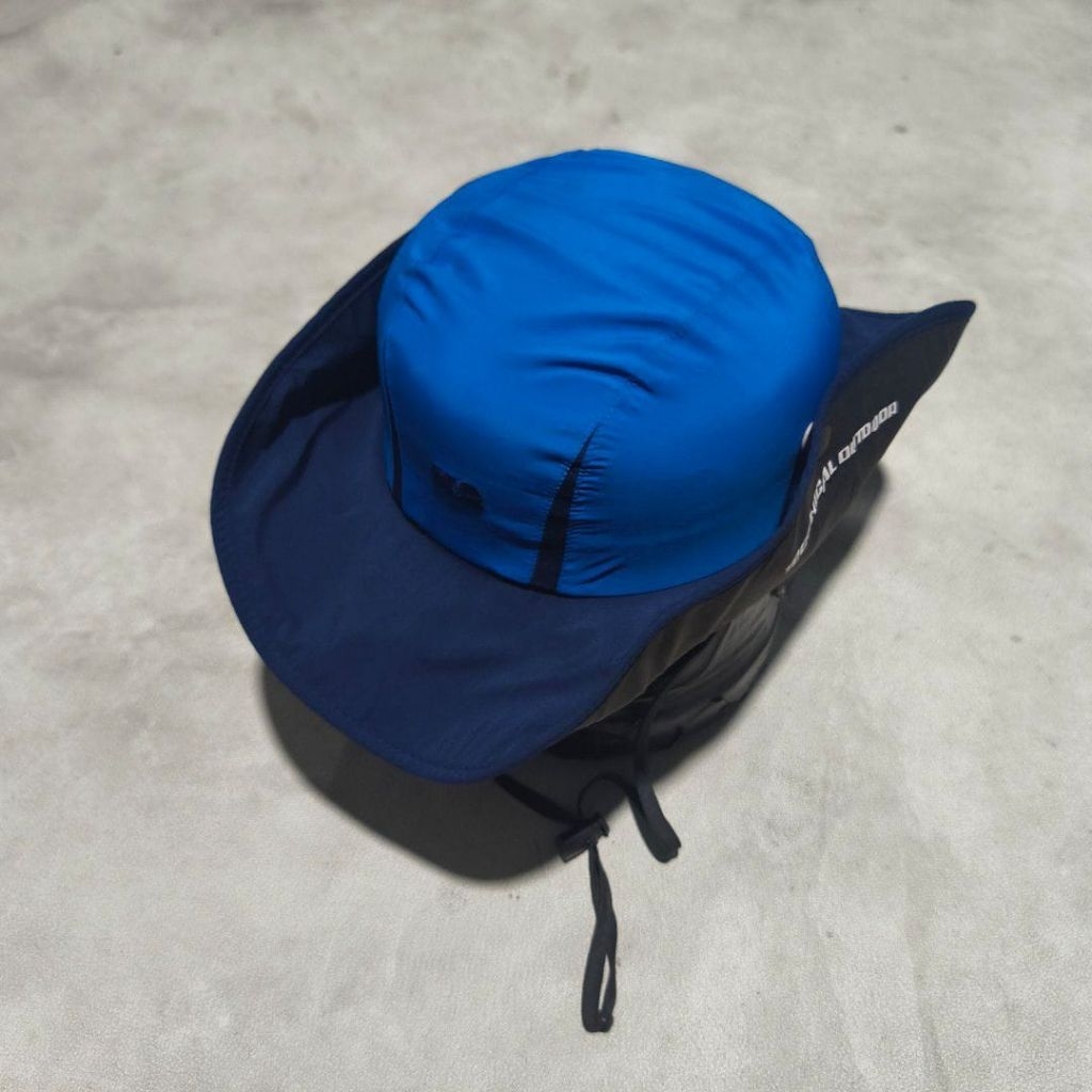 Topi rimba outdoor hiking gunung k2 goretex gtx biru