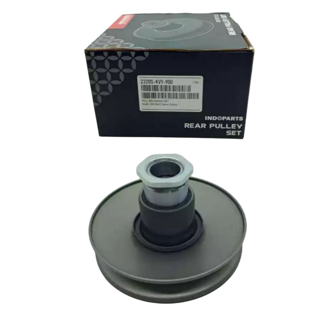 PULLY BELAKANG SET BEAT KARBU SPACY KARBU SCOOPY KARBU PULLEY ORIGINAL INDOPARTS - KVY