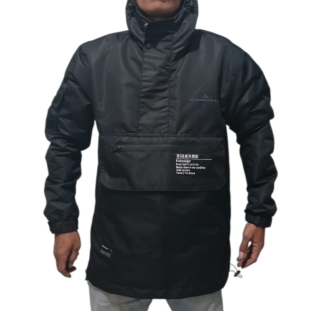 ​Jaket Anorak Kicksoogar / Jaket Hoodie Outdoor Keren Stylish Waterproof