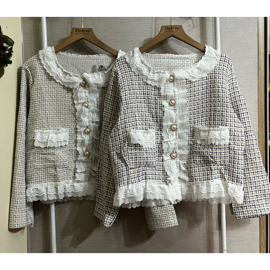 Blazer bangkok tweed/blazer premium/blazer import ld 100/blazer bangkok ld 100