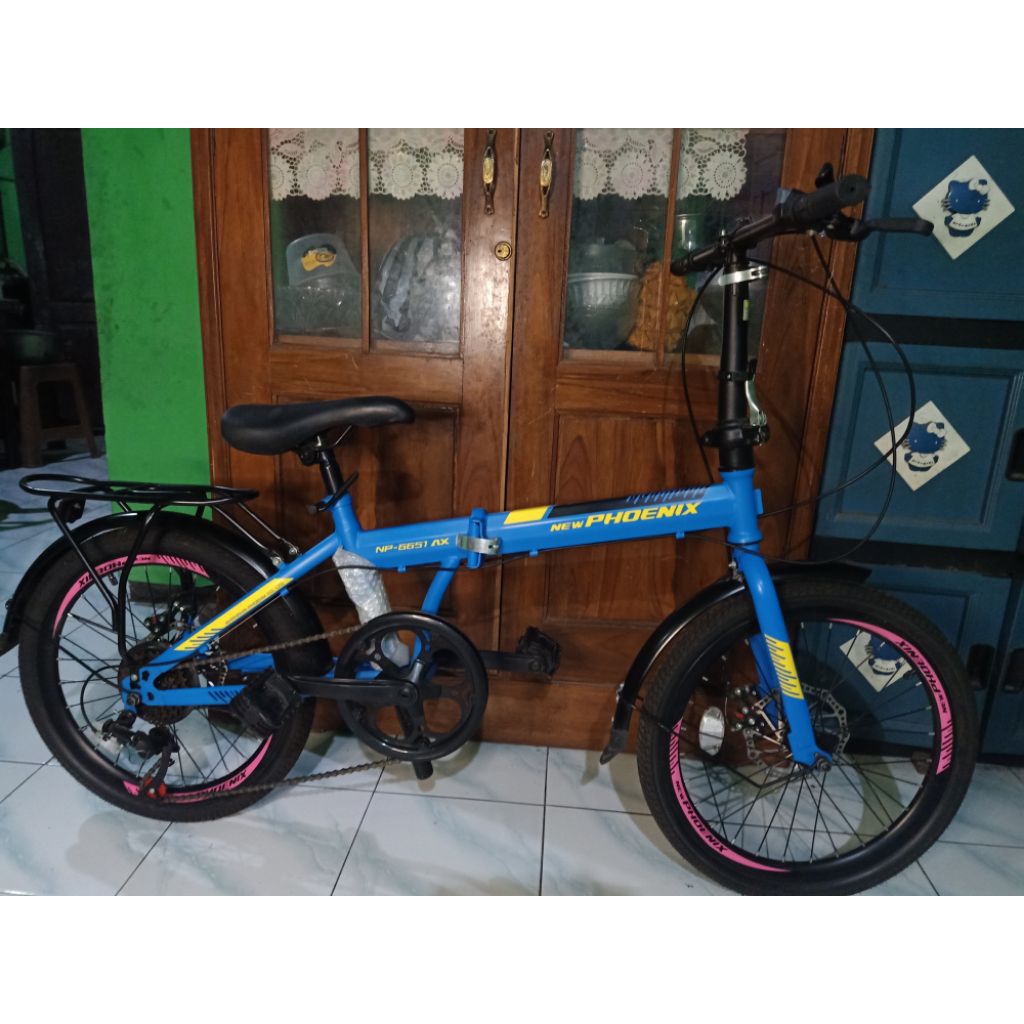 SEPEDA LIPAT SEKEN UKURAN 20 BEKAS