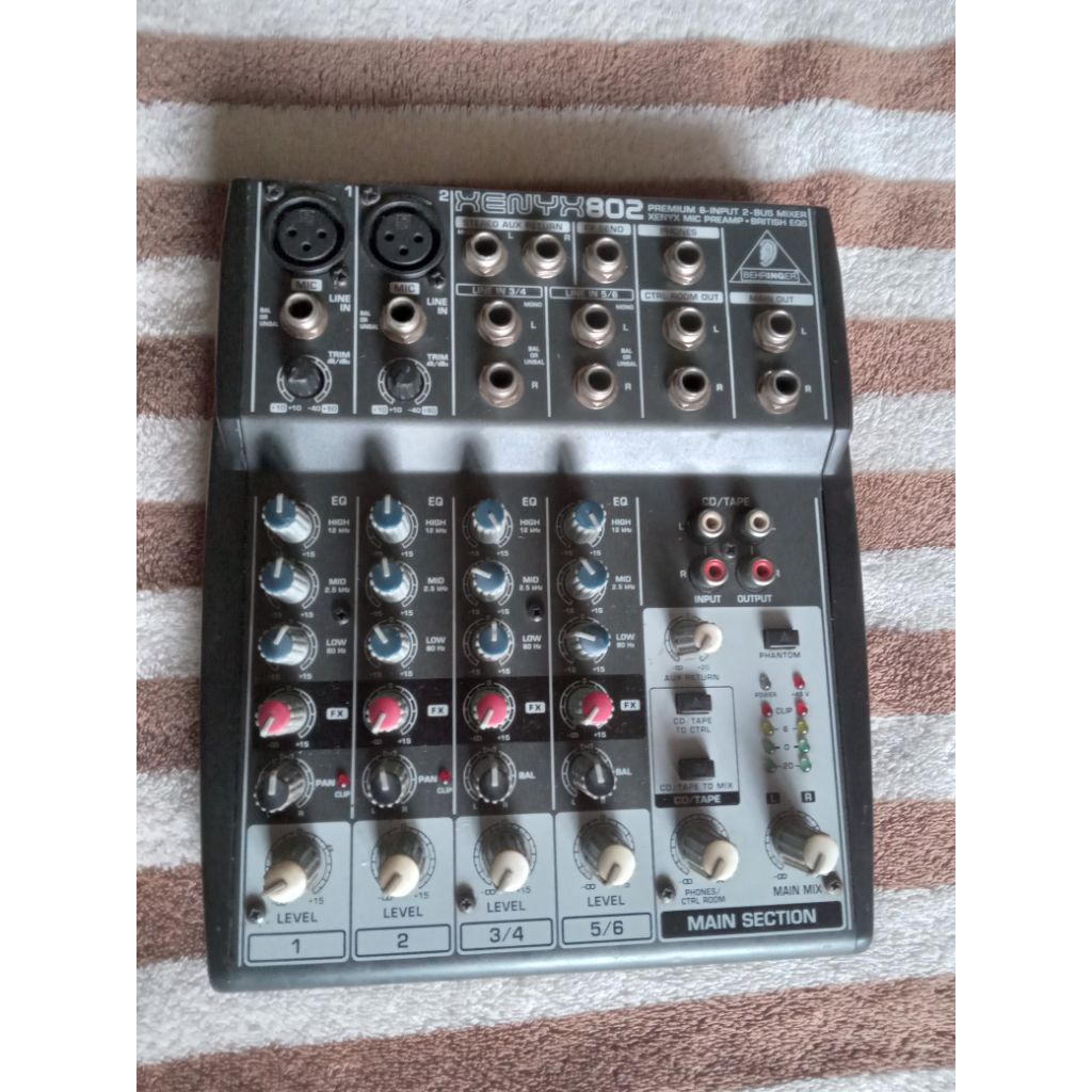 Mixer Behringer XenyX 802 Second Original