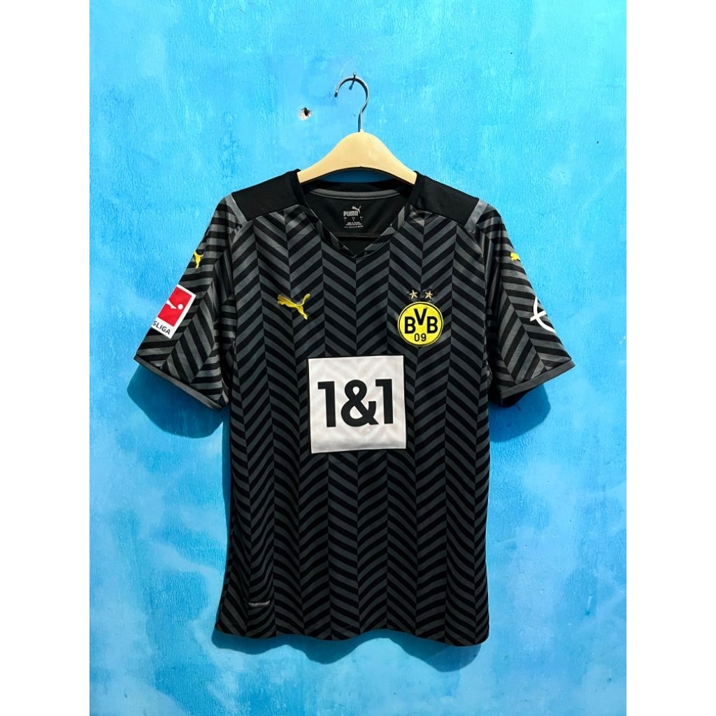 Jersey Borussia Dortmund Away 2021/2022 full patch Nns Haaland #9
