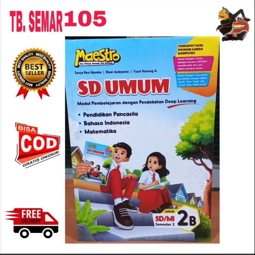 Buku Maestro SD umum kelas 2B Deep Learning kurikulum Merdeka
