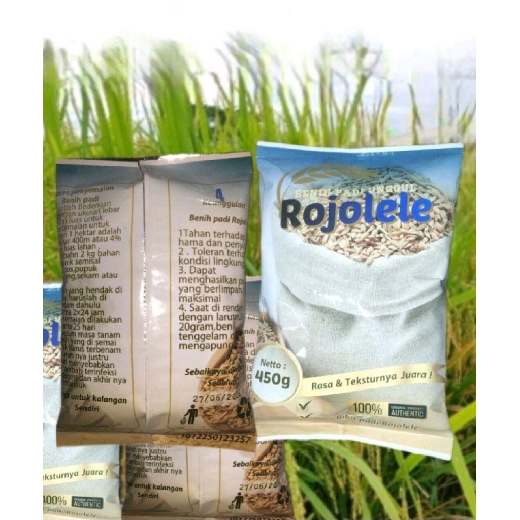 BENIH PADI ROJO LELE KEMASAN TERBARU