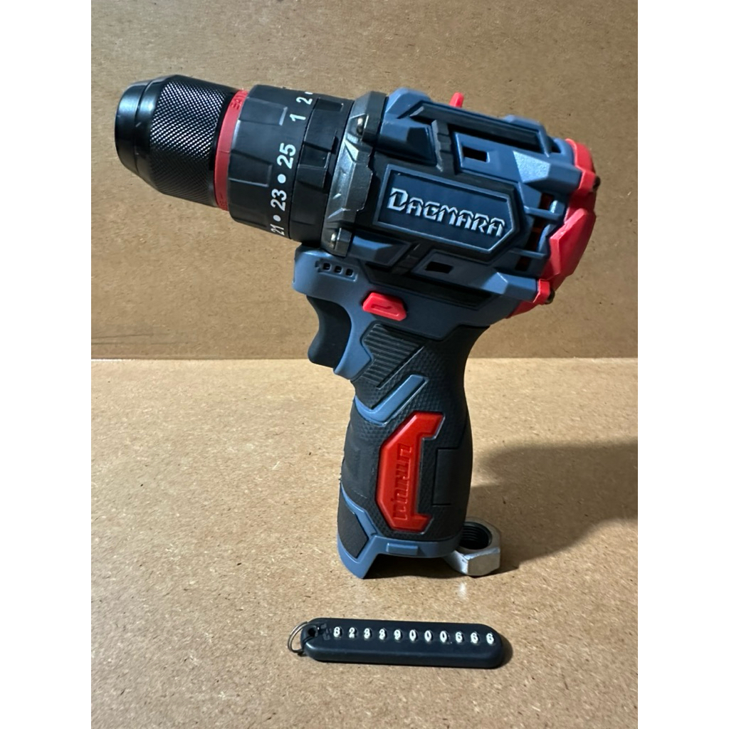 Dagmara 16v Special Edition 3mode Ken Series impact Drill Bor Cordless Baterai Brushless Kayu Besi B
