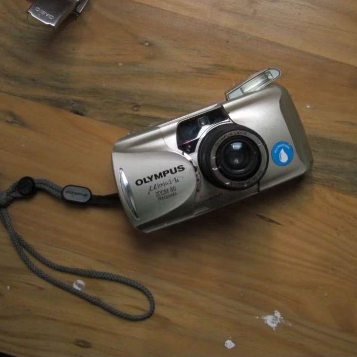 Kamera Analog Olympus MJU ii Auto Fokus Panorama Zoom