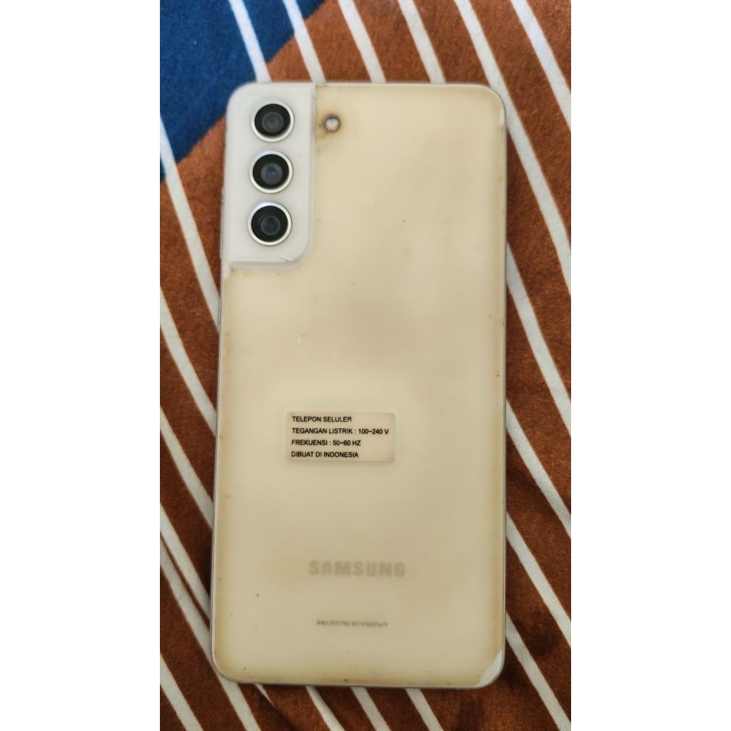 samsung s21 fe minus layar bergaris