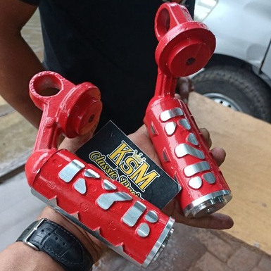 Tabung Skok Variasi KYB TABUNG KYB 1SET REPLIKA PNP GL MP TIGER SUPRA MERAH