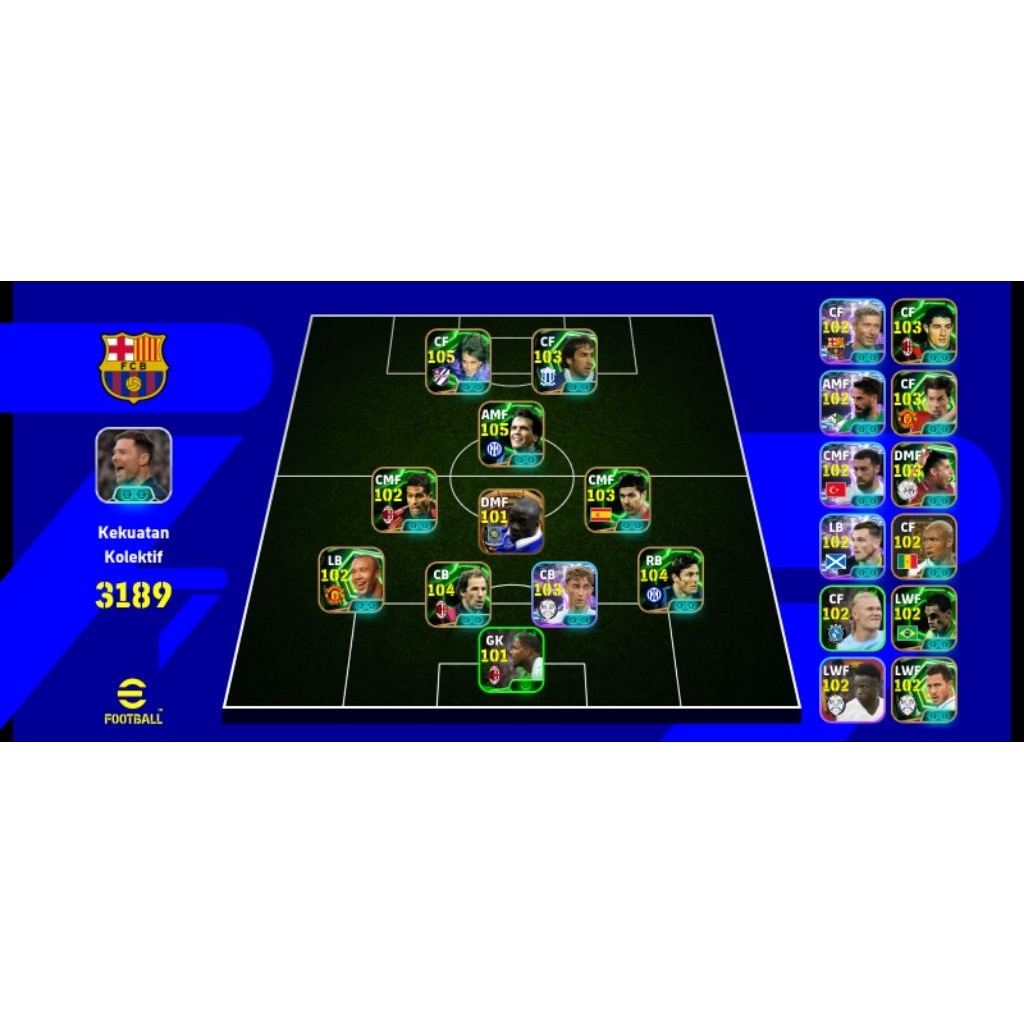 Akun e football 2025/2026 KELAS BINTANG LEGEND