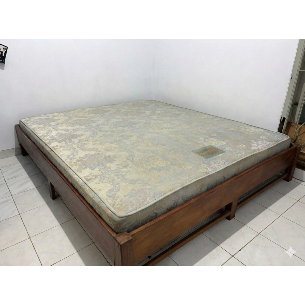 Kasur Springbed King Size 180x200 Florence Orthopedic Dengan Dipan Ortopedi