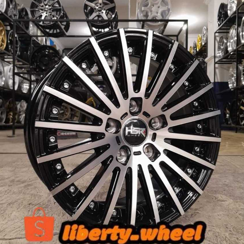 Velg Warna Two Tone R16 HSR Original Mobil Ertiga,Rush,Innova Lebar 7 - New