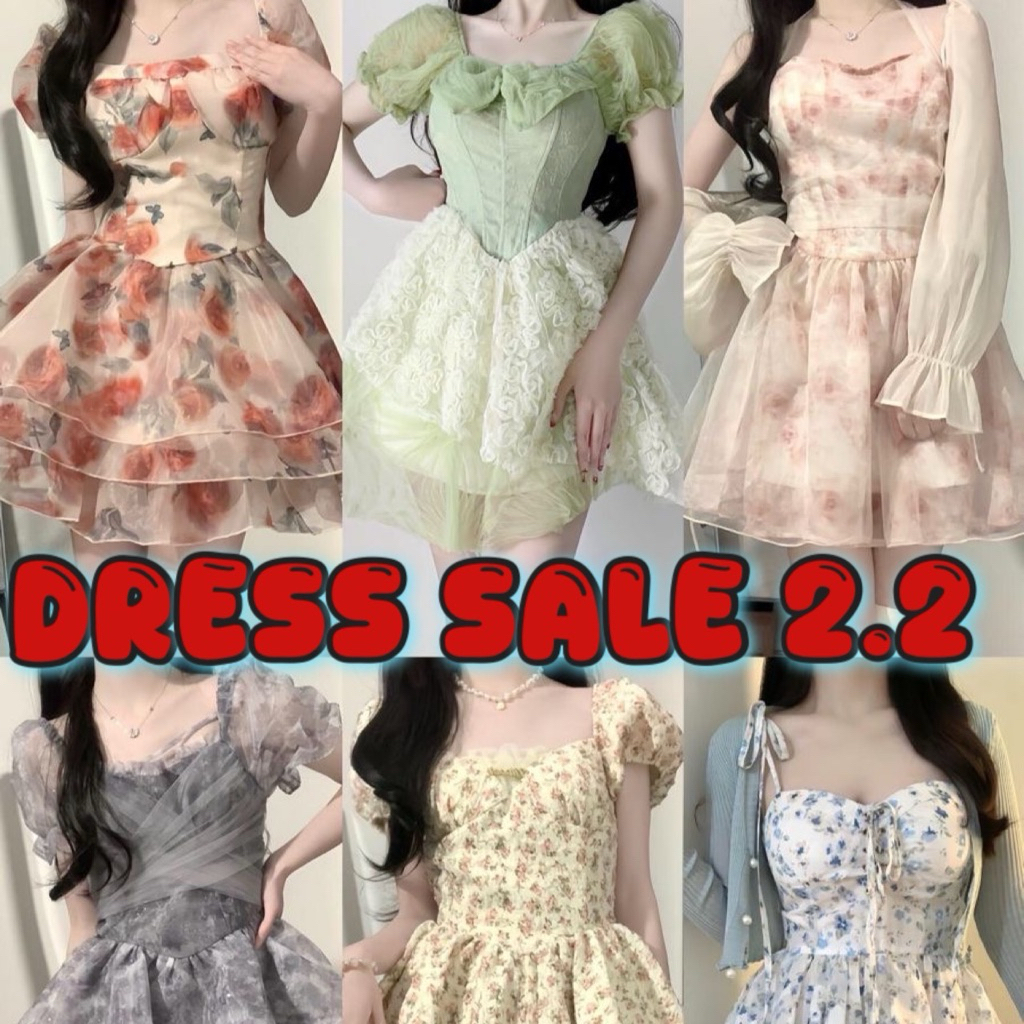 [VOL.1]COD•ATASAN Dress kutung sleveless BKK-tunik Korea Vintage•80s 90s•grunge alt•fairycore•coquet