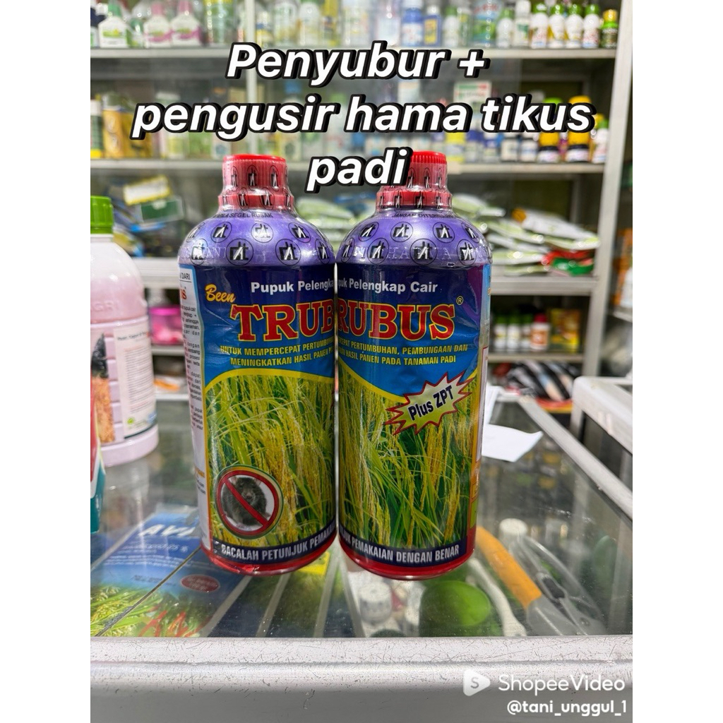 trubus plus zpt pengusir hama tikus padi