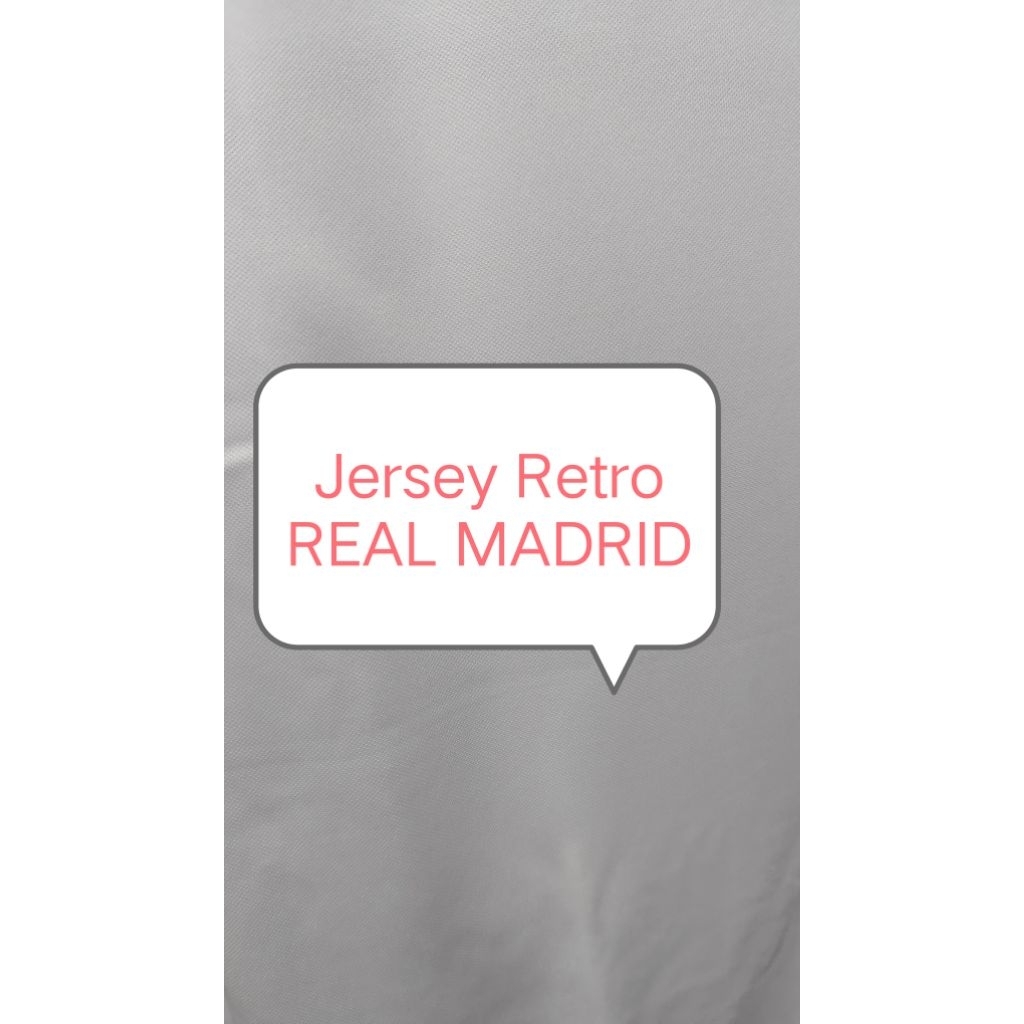 jersey retro Madrid