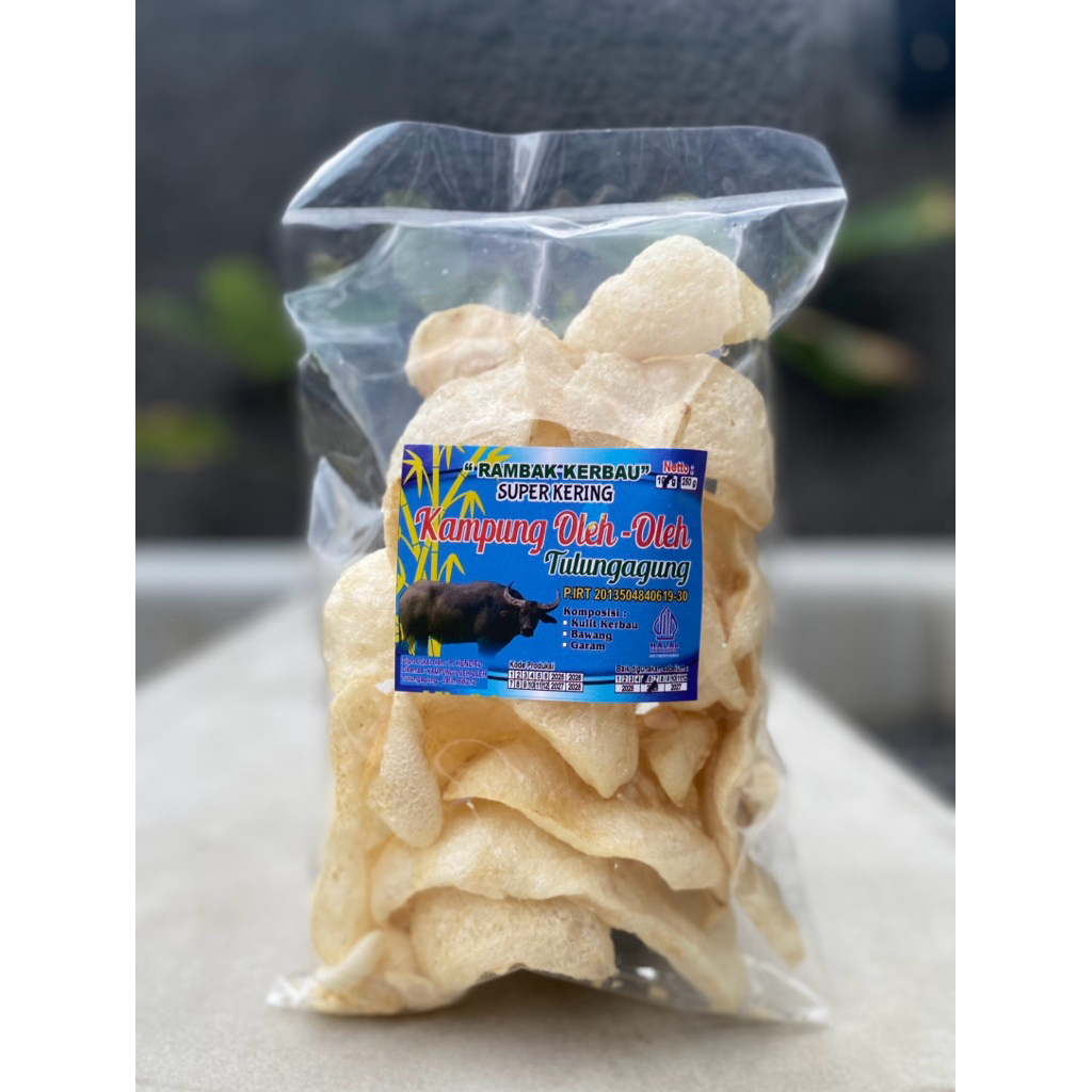 RAMBAK KERBAU KHAS TULUNGAGUNG / OLEH-OLEH CEMILAN KHAS ASLI TULUNGAGUNG / RAMBAK SUPER KERING