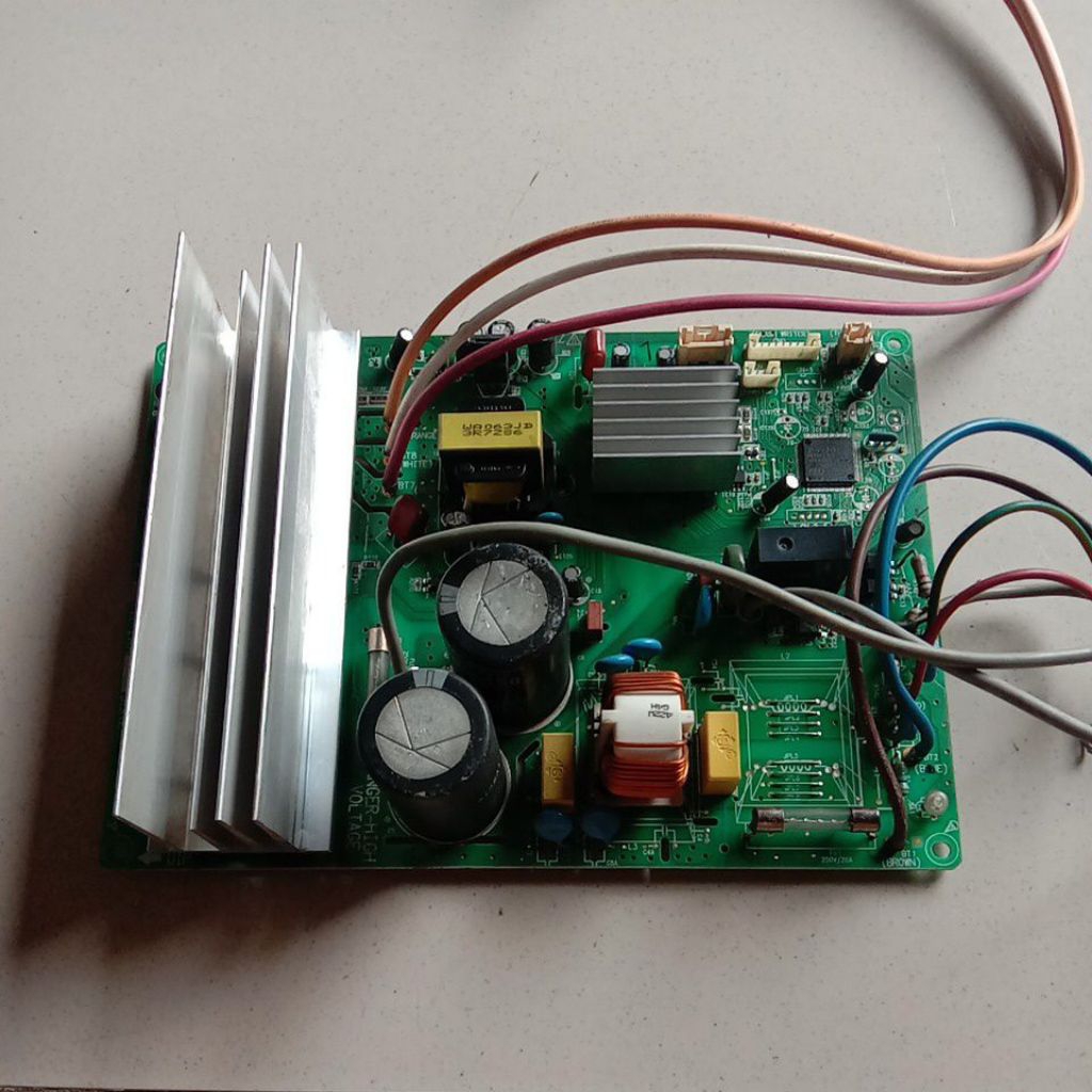 modul PCB outdoor AC inverter Sharp JTECH model X10UHY AH-X10ZY R32 QPWBNA316JBZZ Thailand ORI cabut