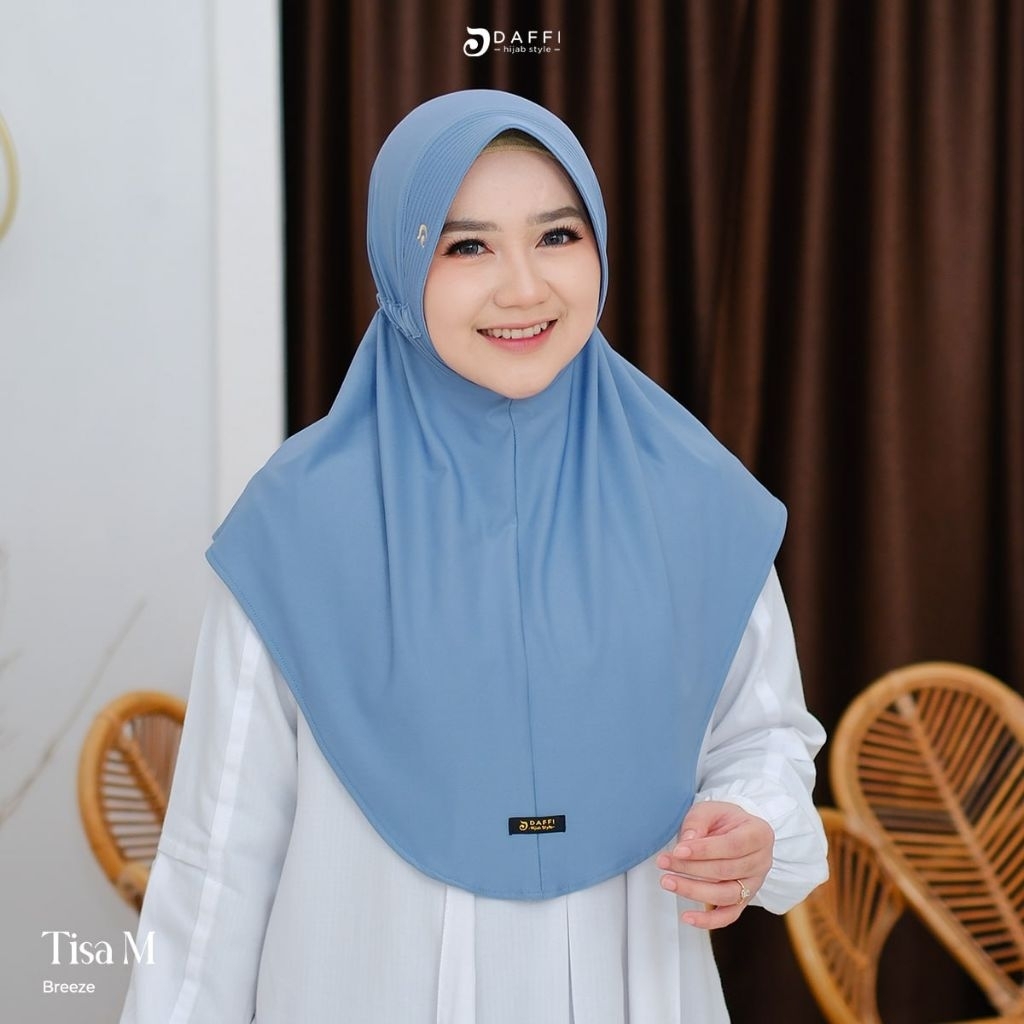 Daffi Jilbab Serut Tisa Uk M Ori Model Terbaru Hijab Nyaman
