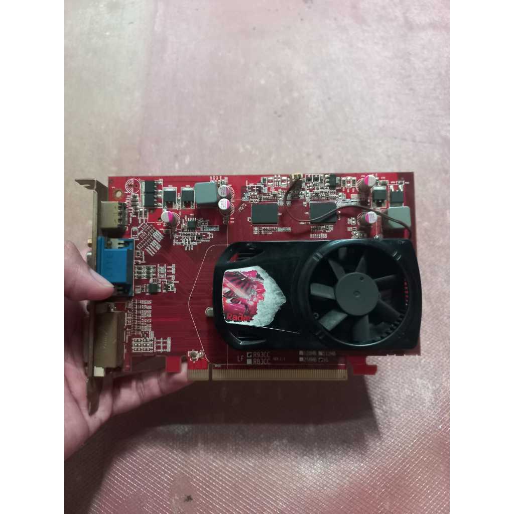 VGA ddr3 1 GB bekas pakai warna pecah baca deskripsi