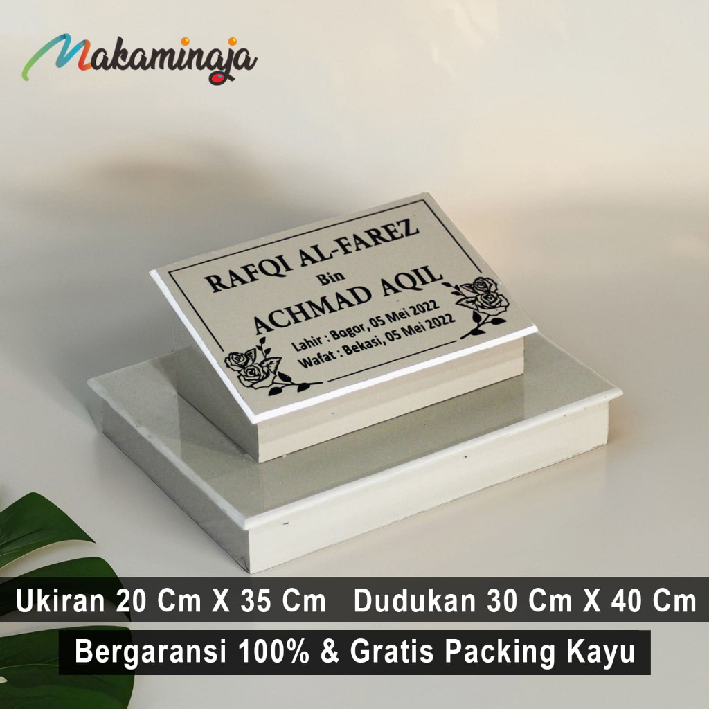 Nama Batu Nisan Granit Makam Kuburan L53