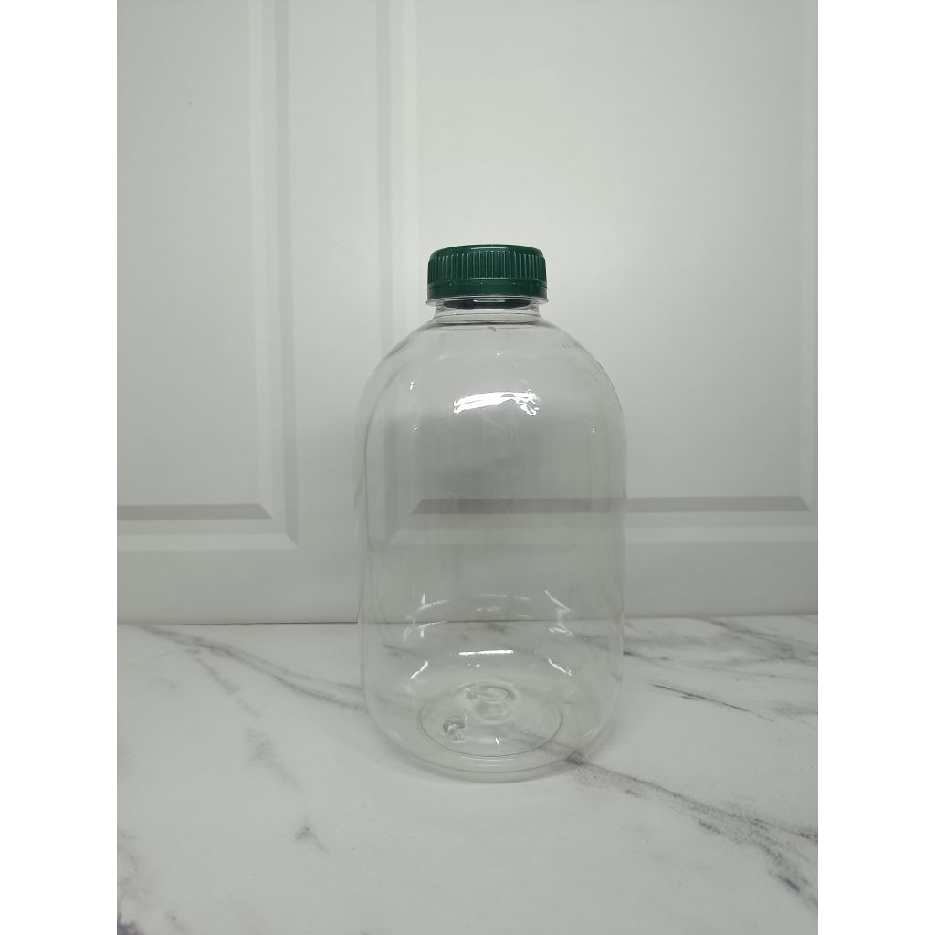Botol plastik Kale gemoy chubby gendut 1 liter chuby unik