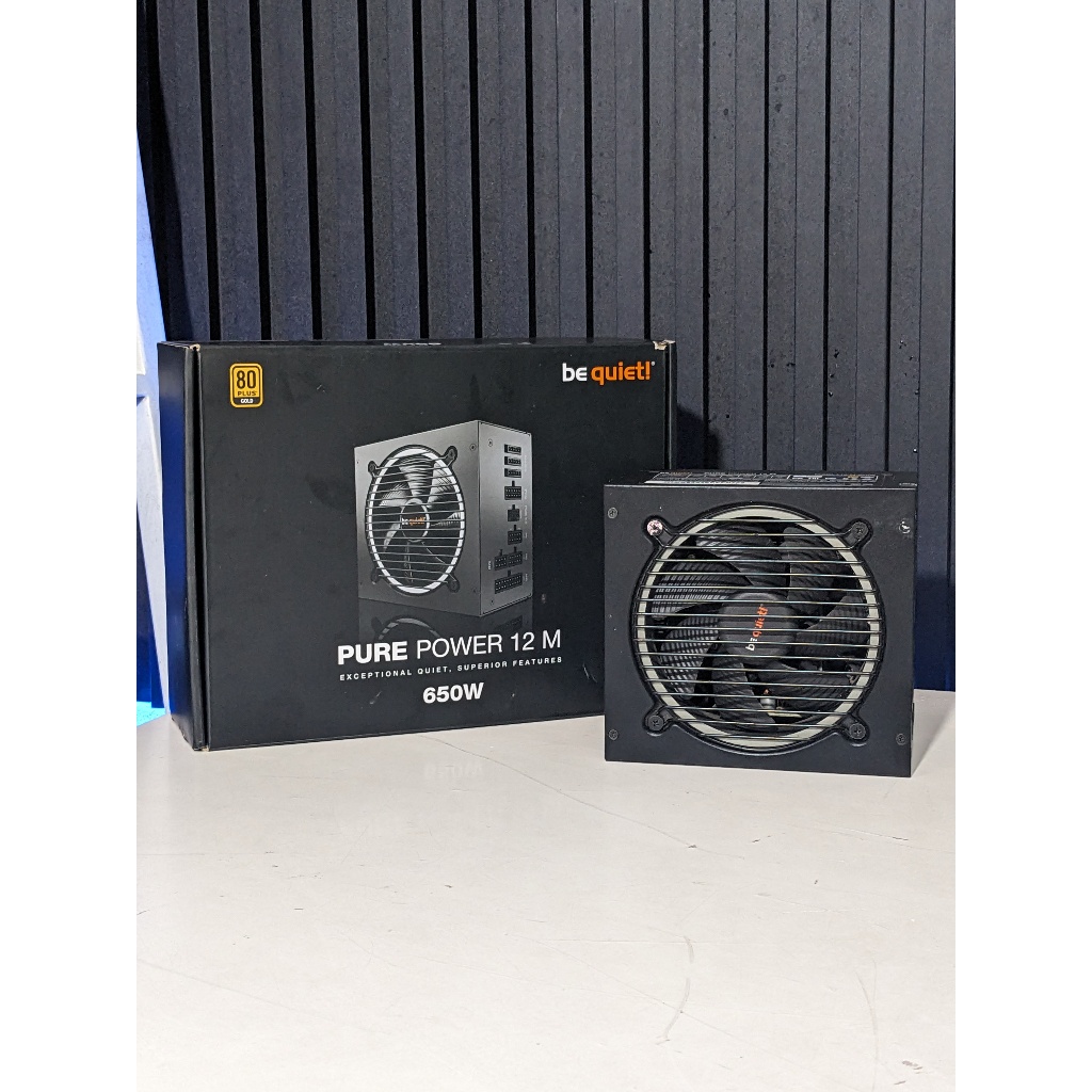 PSU MODULAR BE QUIET PURE POWER 12M 650W 80+ GOLD